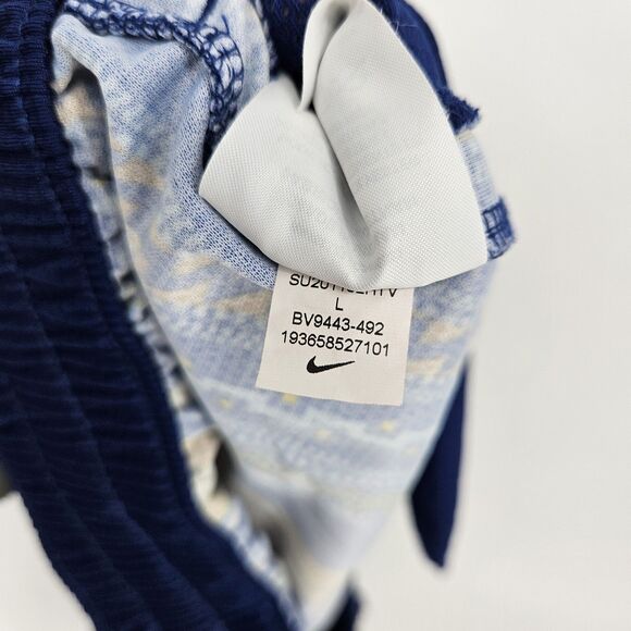 Nike Basketball Shorts Mens Large Dri Fit NBA BV9443-492 DNA Athletic Aztec - Picture 13 of 14